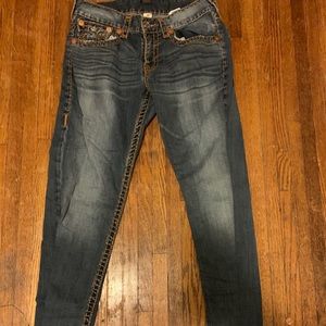 True Religion 32 waist jeans